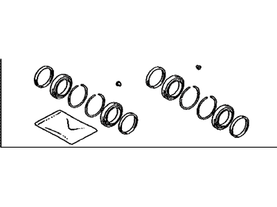 Lexus 04479-30220 Cylinder Kit, Disc Brake, Rear