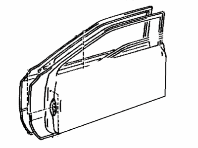 Lexus 67002-50011 Panel Sub-Assy, Front Door, LH