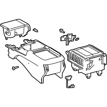 Lexus 58910-60050-E0 Box Assy, Console, Rear