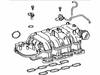 Lexus 17120-38042 Manifold Assembly, INTAK