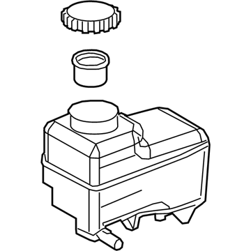 Lexus 47220-11030 Reservoir Assembly,Brake Master Cylinder