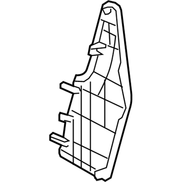 Lexus 58934-50020-A4 GARNISH, Console Rear