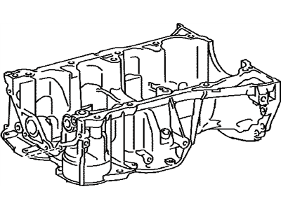 Lexus 11420-28020 Crankcase Assy, Stiffening