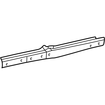 Lexus 61419-60030 Reinforcement, Rocker Panel, LH