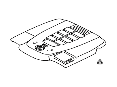 Lexus 11209-38010 V-Bank Cover Sub-Assembly