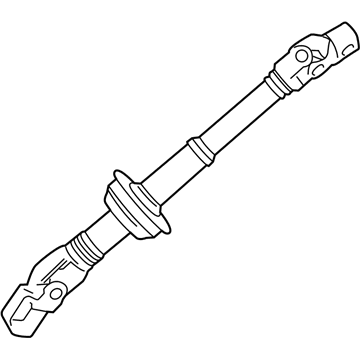 Lexus 45220-07030 Shaft Assembly, Steering