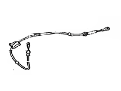 Lexus 46410-50010 Cable Assy, Parking Brake, NO.1