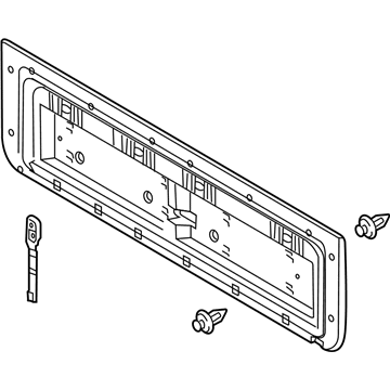 Lexus 64780-60330-A0 Panel Assy, Back Door Trim