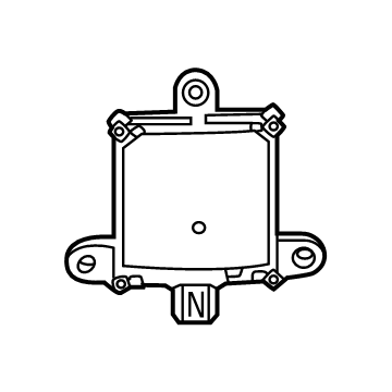 Lexus 882B1-78010 SENSOR, FR SIDE RADA