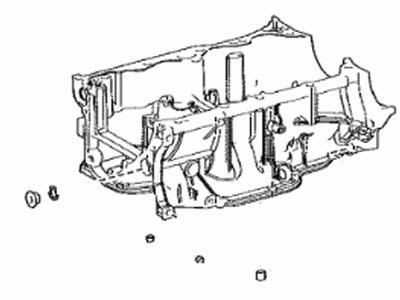 Lexus 11420-F0010 CRANKCASE Assembly STIF