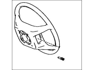 Lexus 45100-50050-K0 Steering Wheel Assembly