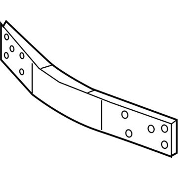 Lexus 52131-76070 Reinforcement, FR Bu