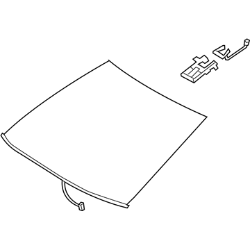 Lexus 56101-76951 Windshield Glass Sub-Assembly