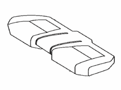 Lexus 71075-30A90-C0 Rear Seat Back Cover (For Bench Type)