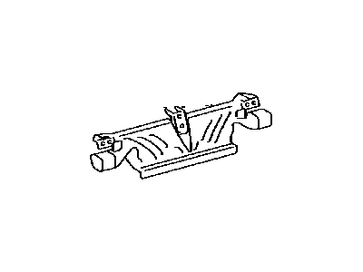 Lexus 55950-53020 Nozzle Assy, Defroster