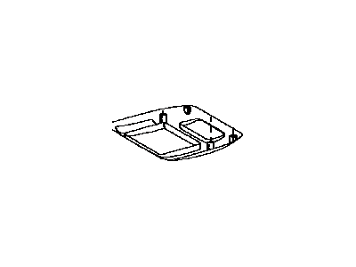 Lexus 63652-60040-A0 Cover, Roof Console Box