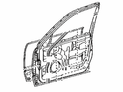 Lexus 67002-50060 Panel Sub-Assy, Front Door, LH