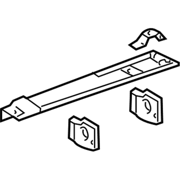 Lexus 53732-0E900 Member, Front Apron To Cowl Side, Upper LH