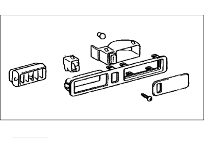 Lexus 81290-50120-A1 Lamp Assy, Rear Room, LH