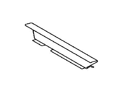 Lexus 73525-53010-C1 Board, Rear Seat Sub Floor