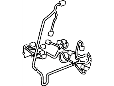 Lexus 82191-50170 Wire, Front Seat, RH