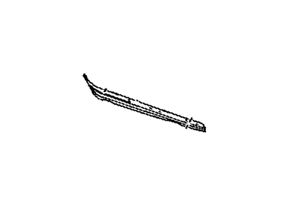 Lexus 57055-50010 Reinforcement, Front Floor, NO.3 RH