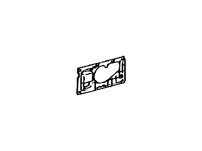 Lexus 62603-60040-B0 Board Sub-Assy, Quarter Trim, Lower