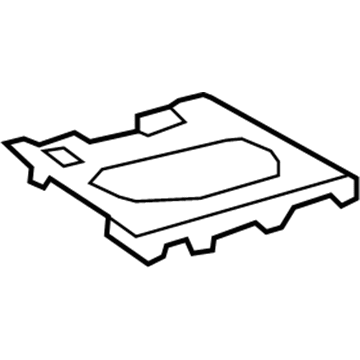 Lexus 58888-60010 Base, Cooling Box