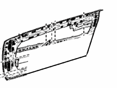 Lexus 67012-11010 Panel Sub-Assy, FR D