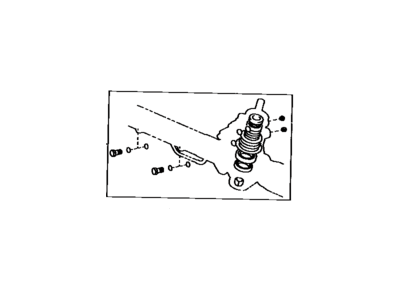 Lexus 04455-50010 Gasket Kit, Power Steering Control Valve Overhole