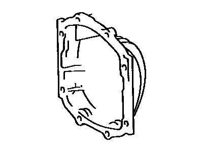 Lexus 41181-24020 Cover, Rear Differential Carrier