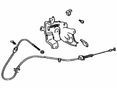 Lexus 46200-48080 Pedal Assy, Parking Brake Control