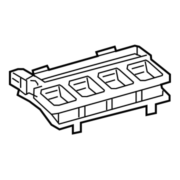 Lexus 87201-06B60 Duct Sub-Assembly, Air