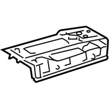 Lexus 58306-30200 Extension, Rear Floor Pan To Quarter Panel, LH