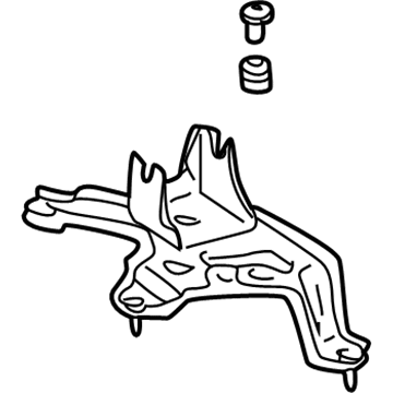 Lexus 48970-60020 Bracket Assy, Height Control Compressor