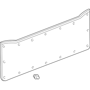 Lexus 64780-60261-B0 Panel Assy, Back Door Trim