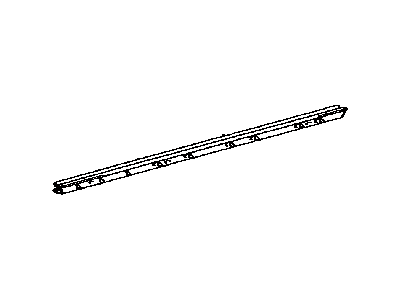 Lexus 68172-48051 WEATHERSTRIP, Front Door