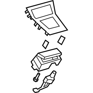Lexus 58804-33680-E1 Panel Sub-Assy, Console, Upper