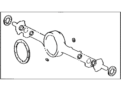 Lexus 04412-60180 Gasket Kit, Rear Differential Carrier