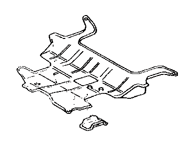 Lexus 51420-60060 Engine Under Cover, No.2