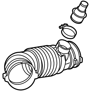 Lexus 17880-25060 HOSE ASSY, AIR CLEAN