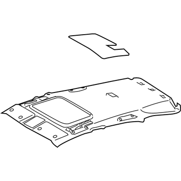 Lexus 63301-48310-A0 Headlining Assy, Roof