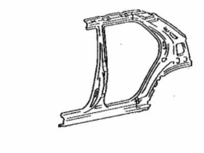 Lexus 61114-50010 Panel, Side, Outer NO.2 LH