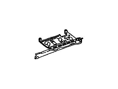 Lexus 79241-60010 Bracket, Rear NO.2 Seat Leg, Rear RH