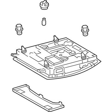 Lexus 63605-33070-A0 Box Sub-Assy, Roof Console