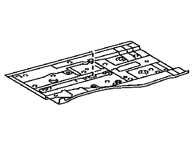 Lexus 58111-30450 Pan, Front Floor, RH