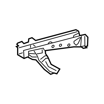 Lexus 57604-42060 Member Sub-Assembly, RR