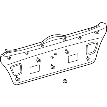 Lexus 67750-53010-C0 Board Assy, Back Door Trim