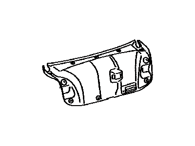 Lexus 64719-33091-C0 Cover, Luggage Compartment