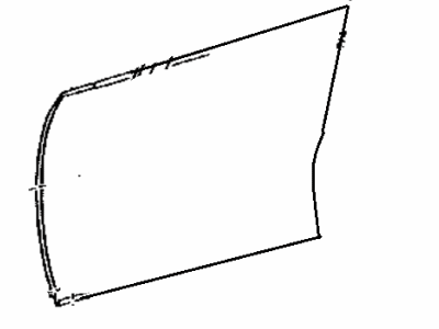 Lexus 67114-48040 Panel, Rear Door, Outer LH